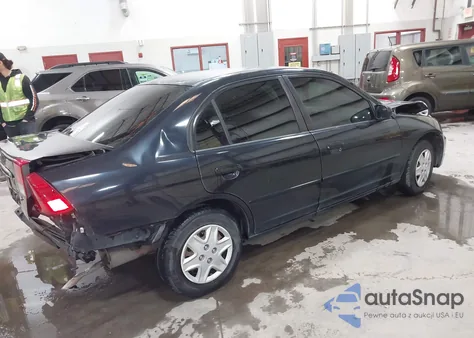 2003 Honda Civic Lx из США, поврежденный, VIN 2HGES16543H551624